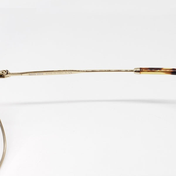 MiuMiu RX Cat Eye Women's Eyeglasses Frame w/Demo Lens MU53OV VA7-1O1