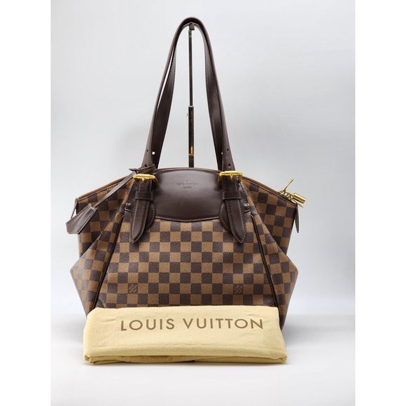 Louis Vuitton Verona MM Damier Ebene Satchel Bag