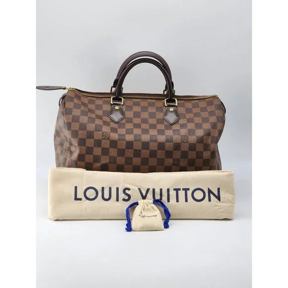 Louis Vuitton Speedy 35 Tote in Damier Ebene Canvas, Mint condition