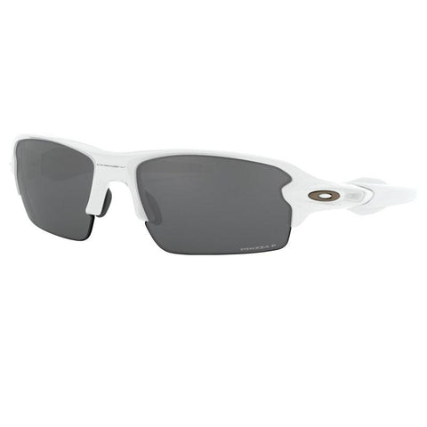 Oakley Flak 2.0 OO9271-24 Sunglasses Polished White w/Prizm Black Polarized/Mirrored Lens