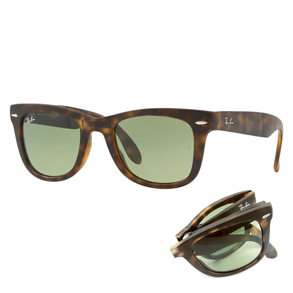 RayBan Wayfarer Foldable Men's Square Sunglasses RB4105 894/4M