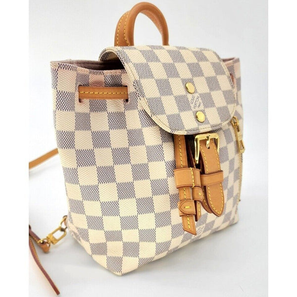 Louis Vuitton Sperone BB Backpack in Damier Azur Canvas | Mint Condition