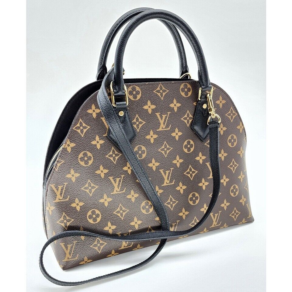 Louis Vuitton lv alma bb monogram black shoulder bag