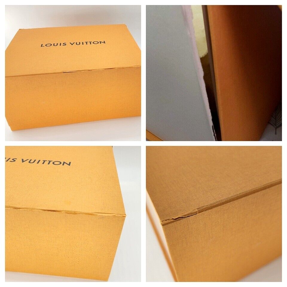Louis Vuitton Shoe Box with Shoe Bag and Paper Bag