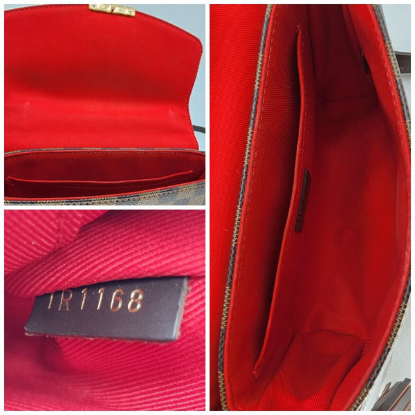 Louis Vuitton Croisette Damier Ebene Canvas Crossbody bag | Like New Condition