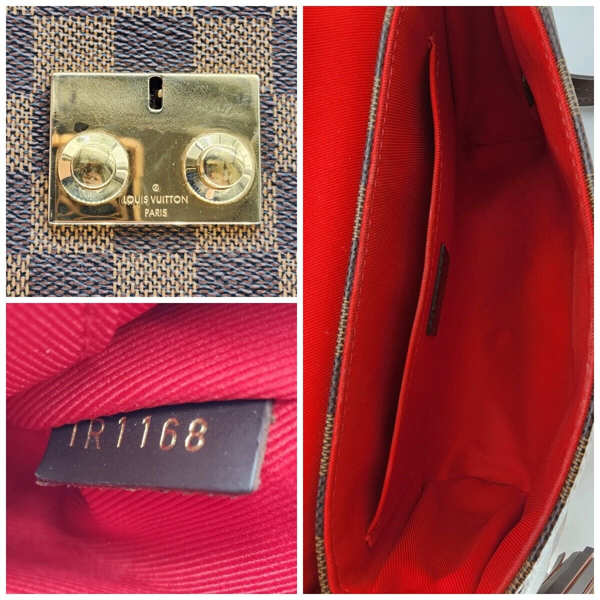 Louis Vuitton Croisette Handbag Damier - ShopStyle Crossbody Bags