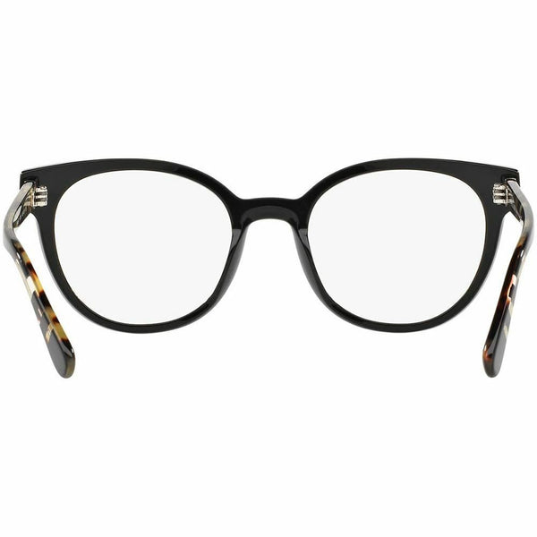 Prada PR06TV 1AB1O1 Cat Eye Women's Eyeglasses in Black frame w/Demo Lens