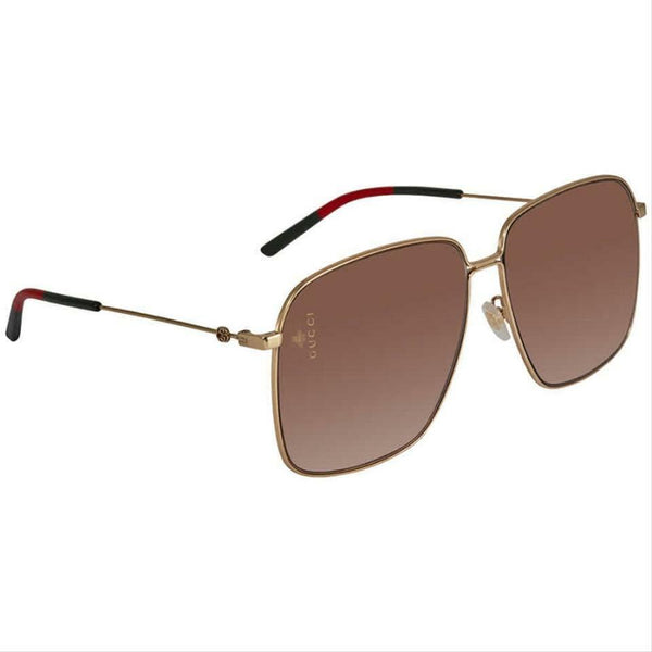 Gucci GG0394S 002 Square Unisex Sunglasses