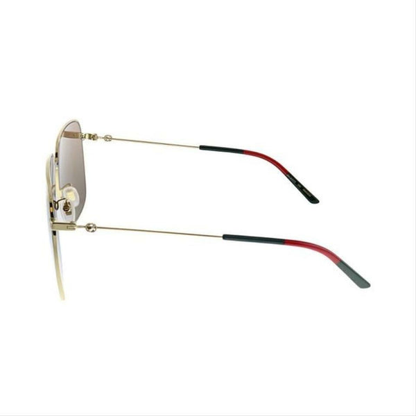 Gucci GG0394S 002 Square Unisex Sunglasses