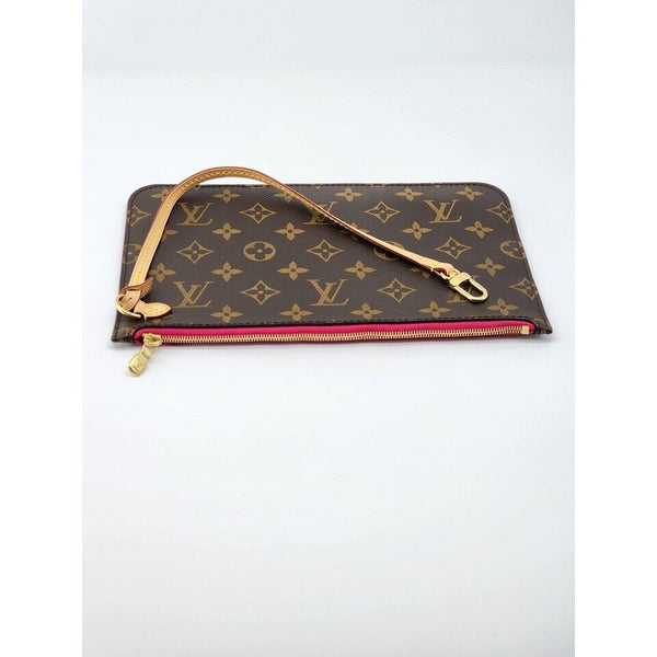 Louis Vuitton Neverfull GM Tote W/Pochette in Monogram Canvas in Mint Condition