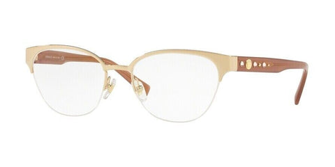 Versace VE1255B 1002 52 Ladies Gold Tone Square Eyeglass Frames