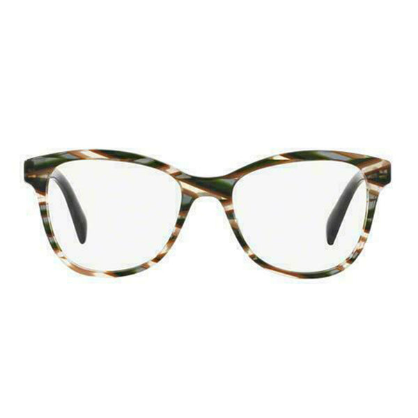 Prada Women's Eyeglasses Having Brown Grey w/Demo Lens PR12TV VAO1O1