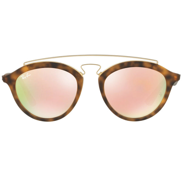 Ray Ban Gatsby II Unisex Sunglasses With Pink Lens - Front