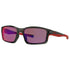 Oakley Chainlink Gray Smoke Sunglasses / Red Iridium Lens OO9247-10
