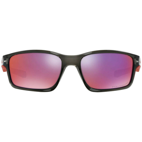 Oakley Chainlink Gray Smoke Sunglasses / Red Iridium Lens OO9247-10