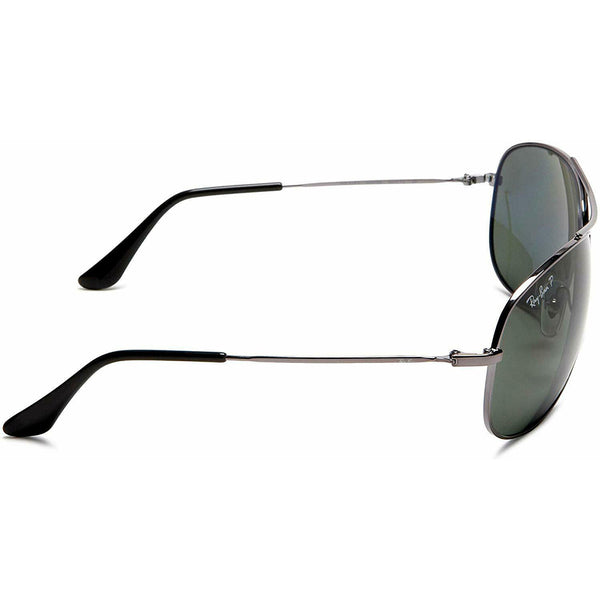 RayBan Men's Aviator Sunglasses Green Polarized Lens RB3293 004/9A