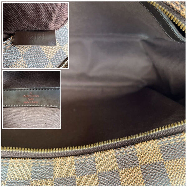 Louis Vuitton Naviglio Brown Damier Ébène Canvas Crossbody Bag