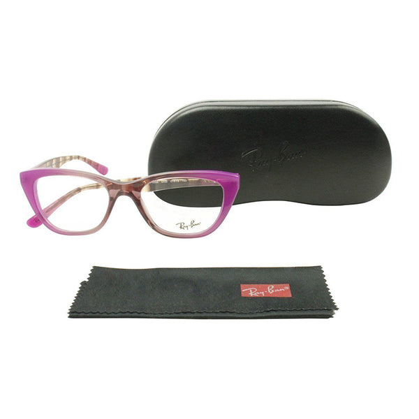 Ray-Ban Eyeglasses Grad Antique Pink On Pink Color w/Demo Lens Women's RX5322 5489 51