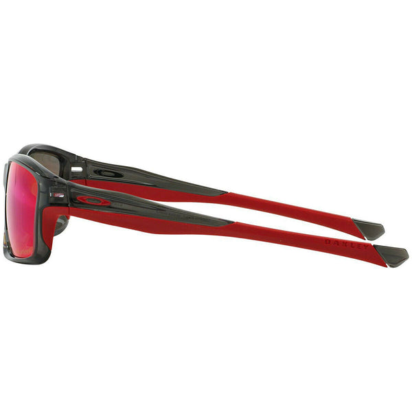 Oakley Chainlink Gray Smoke Sunglasses / Red Iridium Lens OO9247-10