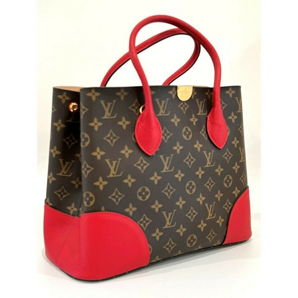 Louis Vuitton Red Flandrin Monogram Canvas Bag