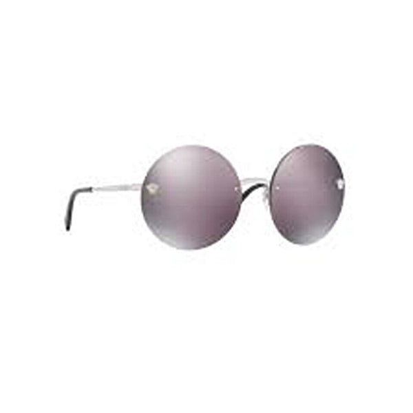 Versace VE2176-10005R-59 Pink Mirrored Round Unisex sunglasses