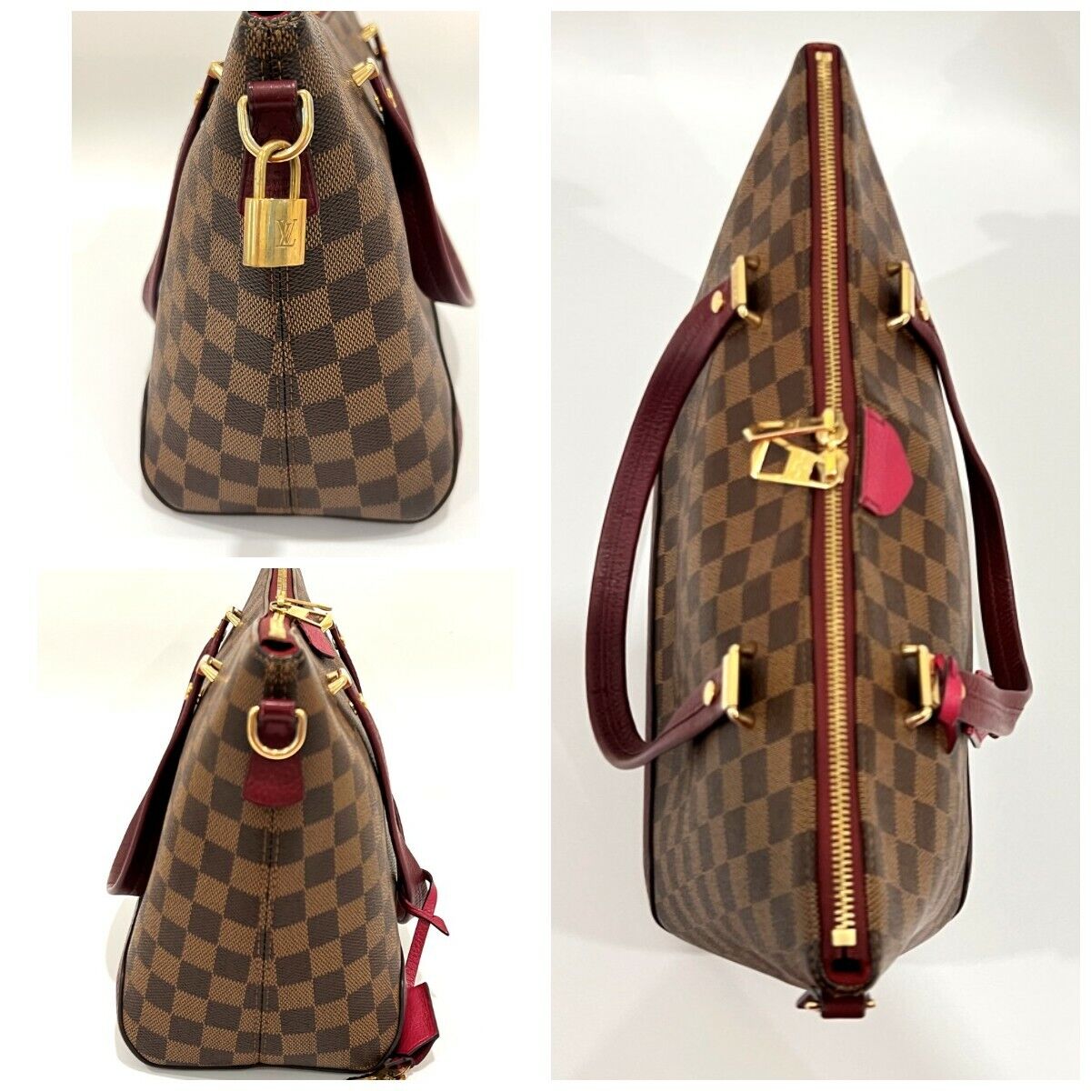 Louis Vuitton Damien Ebene Authentic handbag Buy it now Excellent Condition