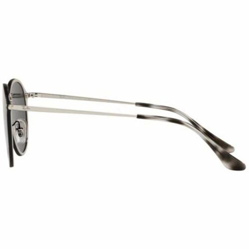 Authentic Ray-Ban Blaze Sunglasses Silver Frame Dark Grey Lens RB3574N 003/87