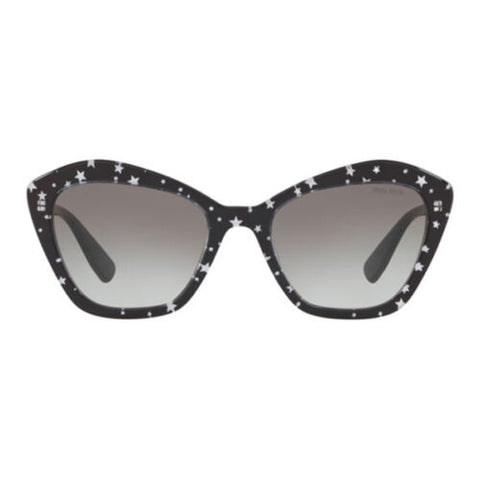 MIU MIU MU05US 1380A7 Full-Rim Grey Gradient Women Sunglasses