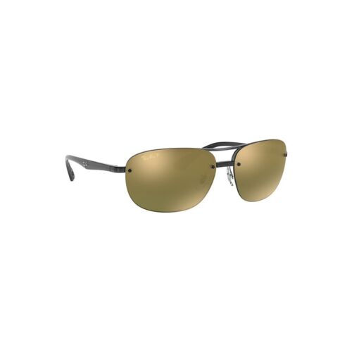 Ray-Ban RB4275CH 876/60 Rectangular Green Mirror Chromance Polarized Sunglasses