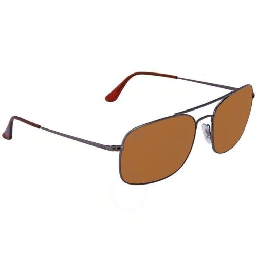 Ray-Ban RB3611 004/33 Brown Classic B-15 Square Unisex Sunglasses