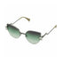 Fendi FF0242/SVGVSILVER GREEN Cat-Eye Sunglasses For Women