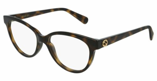 GUCCI GG0373O 002 Brown Oval Women's Eyeglasses
