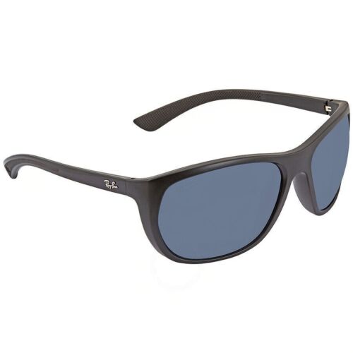 Ray-Ban RB4307 601S80 Blue Mirrored lens Rectangular Unisex Sunglasses