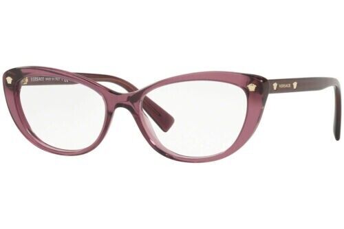 Versace VE3258-5267-53 Voilet Demo Lens Women's Eyeglasses