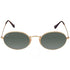 Ray-Ban RB3547N 001 Green Classic G-15 Oval Flat Unisex Sunglasses