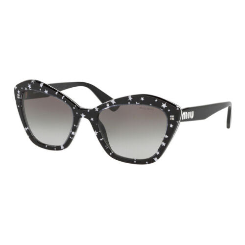 MIU MIU MU05US 1380A7 Full-Rim Grey Gradient Women Sunglasses