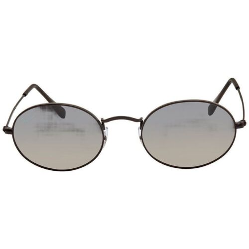 Ray-Ban RB3547 002/71 Oval Flat Lenses Grey Gradient Unisex Sunglasses