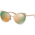 Bvlgari Cat Eye Women's Mirror Sunglasses BV6096-20134Z