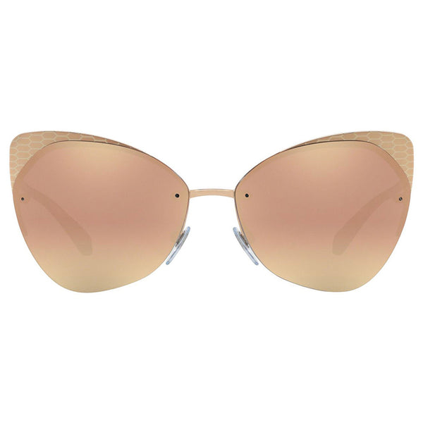 Bvlgari Cat Eye Women's Mirror Sunglasses BV6096-20134Z