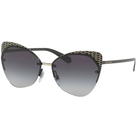 Bvlgari Women's Sunglasses W/Grey Gradient Lens BV6096-20288G-58
