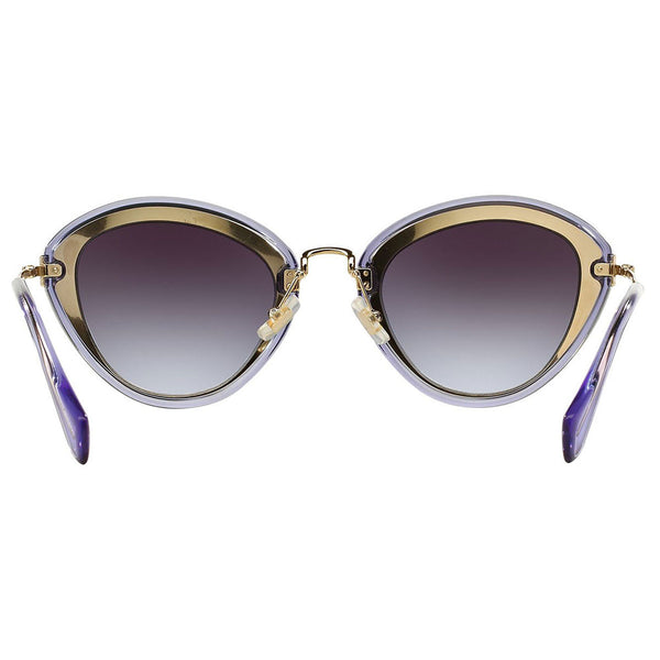 MiuMiu Women's Sunglasses W/Light Violet Lens MU51RS-UFE2F0-52