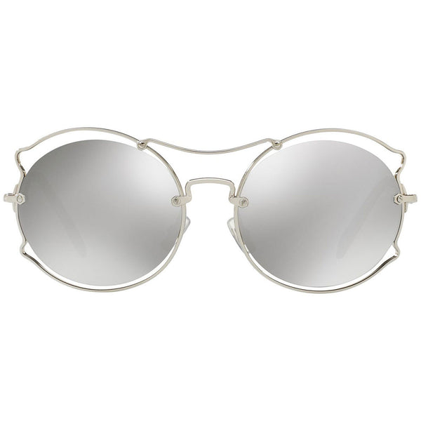 MiuMiu Women's Sunglasses W/Light Grey Lens MU50SS-1BC2B0-57