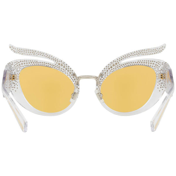 Miu Miu Women's Sunglasses W/Yellow Lens MU04TS-TIA140-53