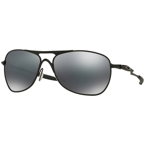 Oakley Crosshair Aviator Sunglasses Men's Matte Black w/Black Iridium Lens OO4060-03