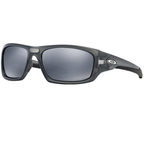Oakley Valve Men's Sunglasses Matte Grey Smoke w/Black Iridium Polarized Lens OO9236 06