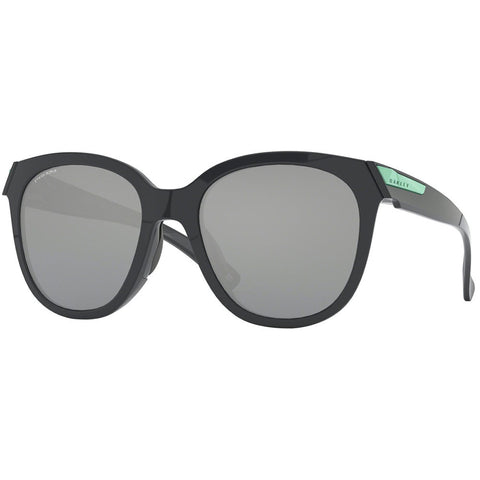 Oakley Low Key Sunglasses Women's Carbon w/Prizm Black Lens OO9433-0254