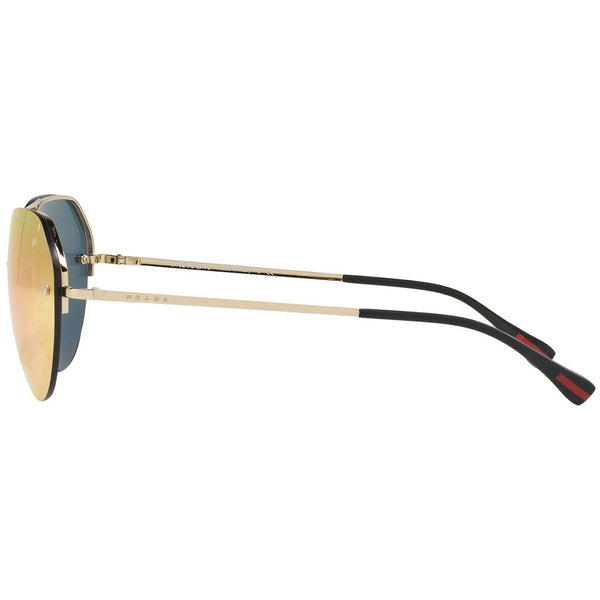 Prada Aviator Men's Sunglasses Yellow Rose Lens PS57RS ZVN5L2