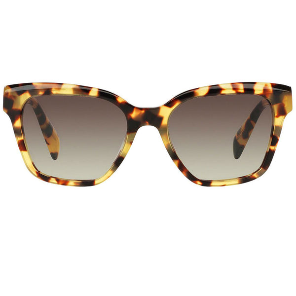 Prada Wayfarer Women Sunglasses Blonde Havana - Front Look