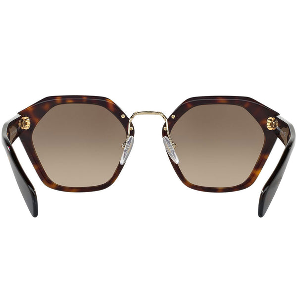 Prada Oversize Women's Sunglasses Brown Gradient Lens PR04TS 2AU3D0