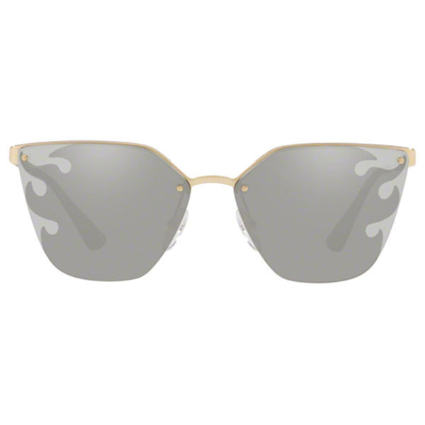 Prada Square Women's Mirrored Lens Sunglasses PR68TS ZVN435
